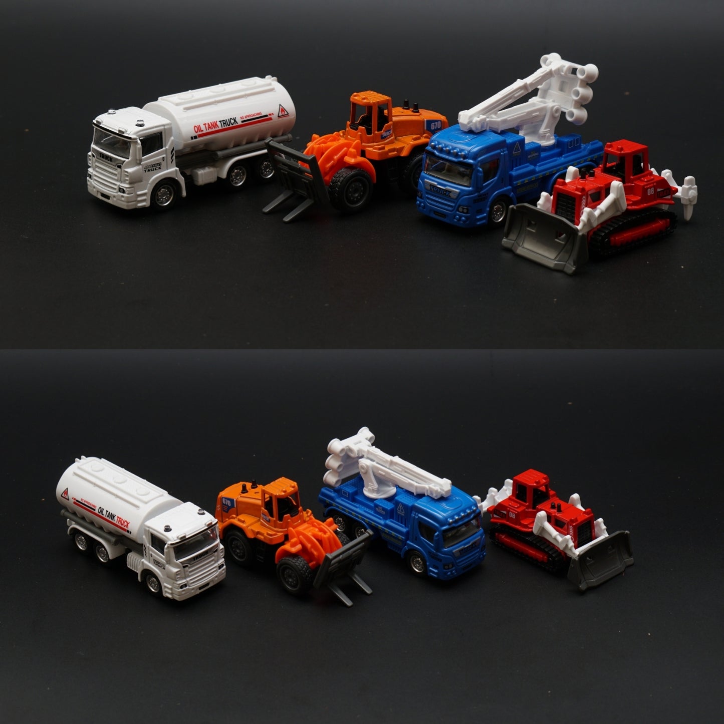 1:64 Diecast Combo 4 Pcs , STOCK CLEARING (2) -  Kunju Vandi  