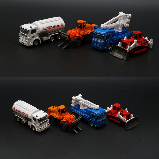 1:64 Diecast Combo 4 Pcs , STOCK CLEARING (2) -  Kunju Vandi  