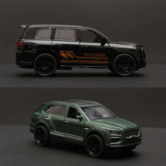 1:36 Land Cruiser , Bentley Bentayga Diecast Combo