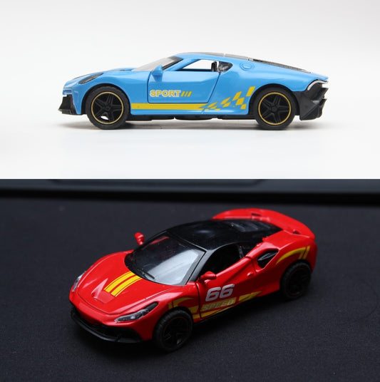 1:43 Ferrari , Bugatti Diecast Combo