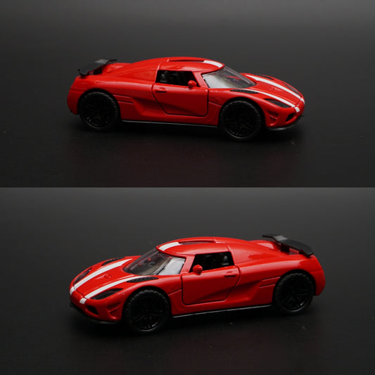 1:36 Koenigsegg Agera Diecast (Red) -  Kunju Vandi  