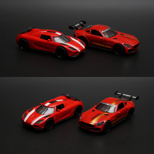 1:36 Koenigsegg Agera , AMG GT Diecast Combo -  Kunju Vandi  