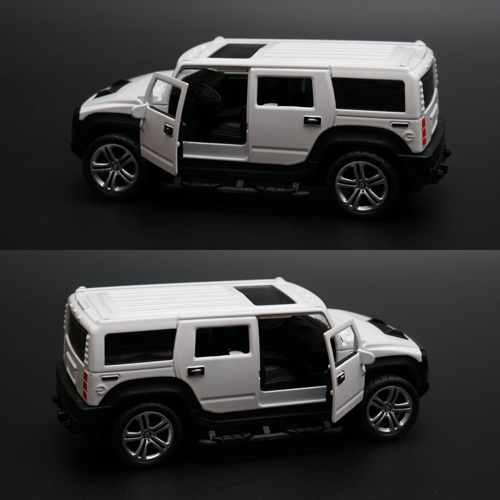 1:32 Hummer Diecast White -  Kunju Vandi  