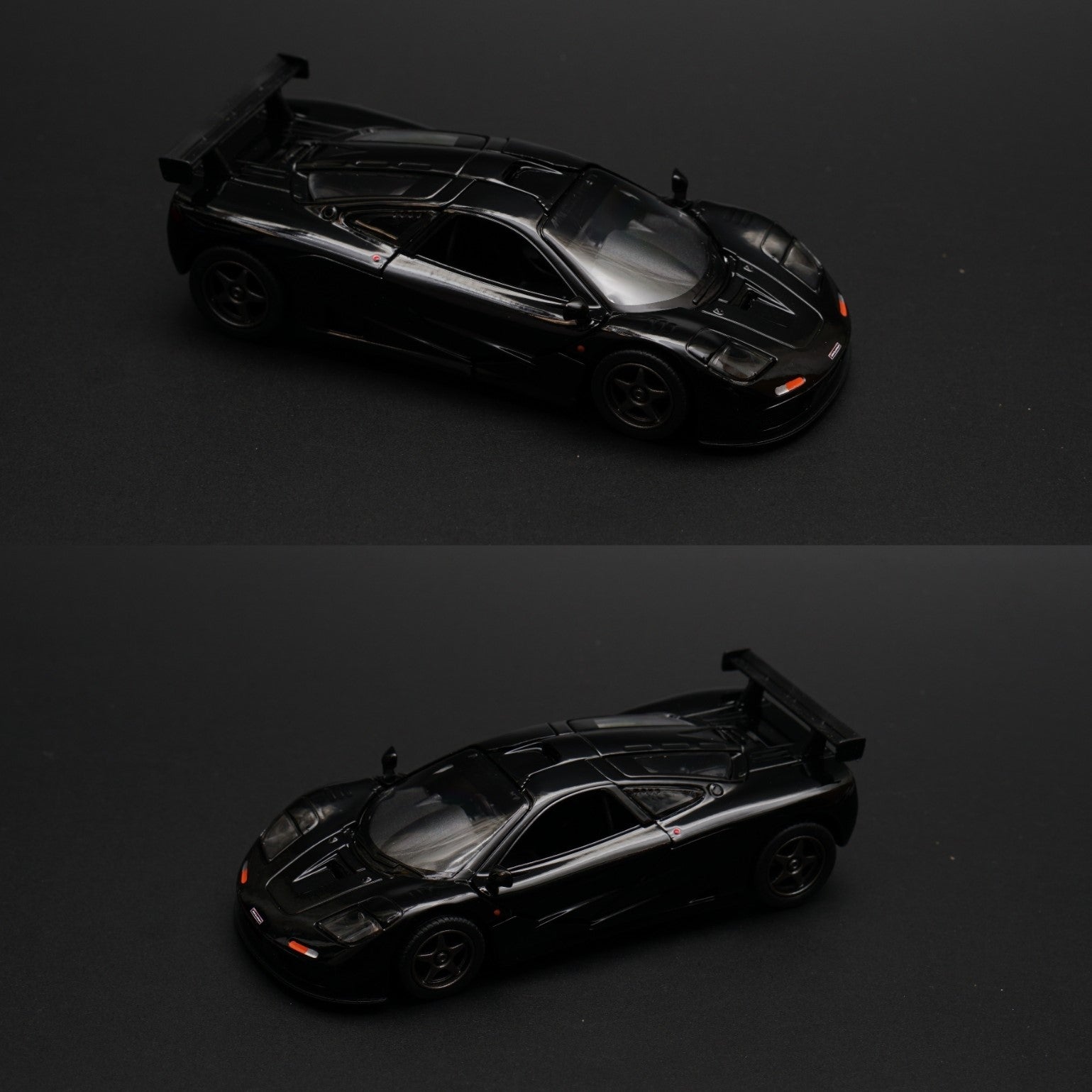 1:36 Kinsmart 1995 McLaren F1 GTR (Black) -  Kunju Vandi  