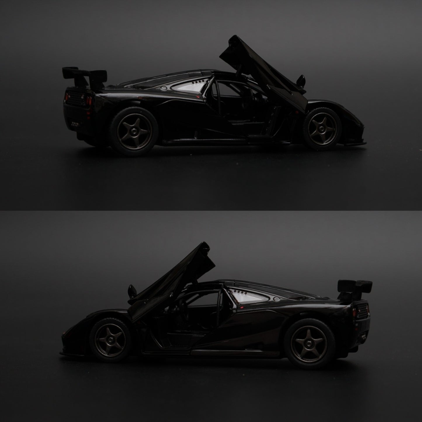 1:36 Kinsmart 1995 McLaren F1 GTR (Black) -  Kunju Vandi  
