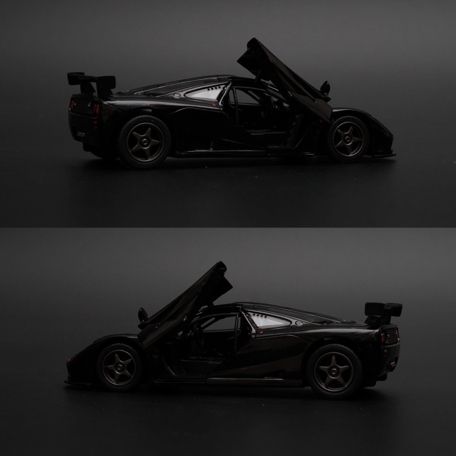 1:36 Kinsmart 1995 McLaren F1 GTR (Black) -  Kunju Vandi  