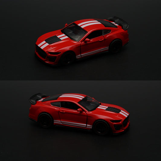 1:43 Mustang Red Strips Diecast -  Kunju Vandi  