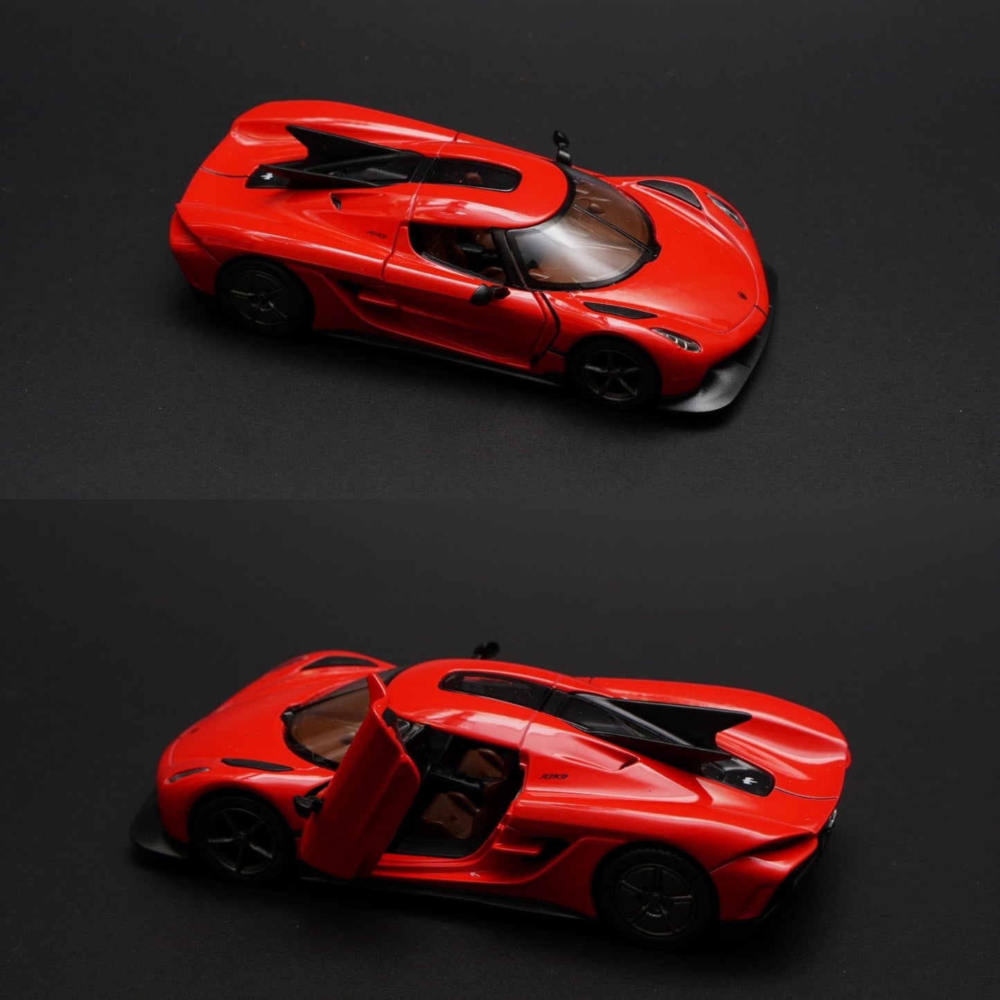 1:36 kinsmart Koenigsegg Jesko Absolut (Red) -  Kunju Vandi  