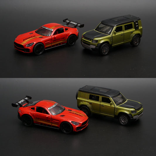 1:36 AMG GT , Defender Diecast Combo
