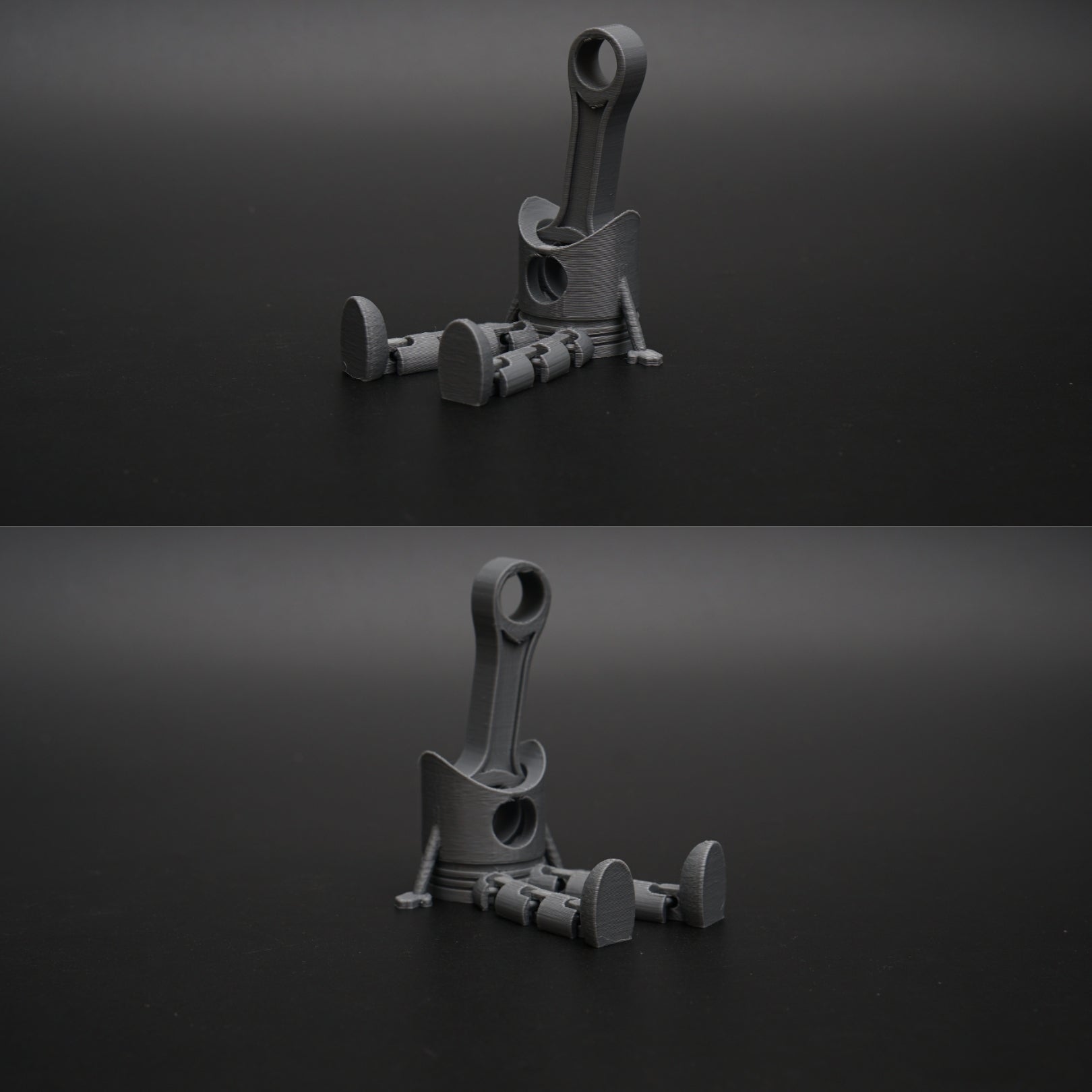 Articulated Piston For Any Space (Grey) -  Kunju Vandi  