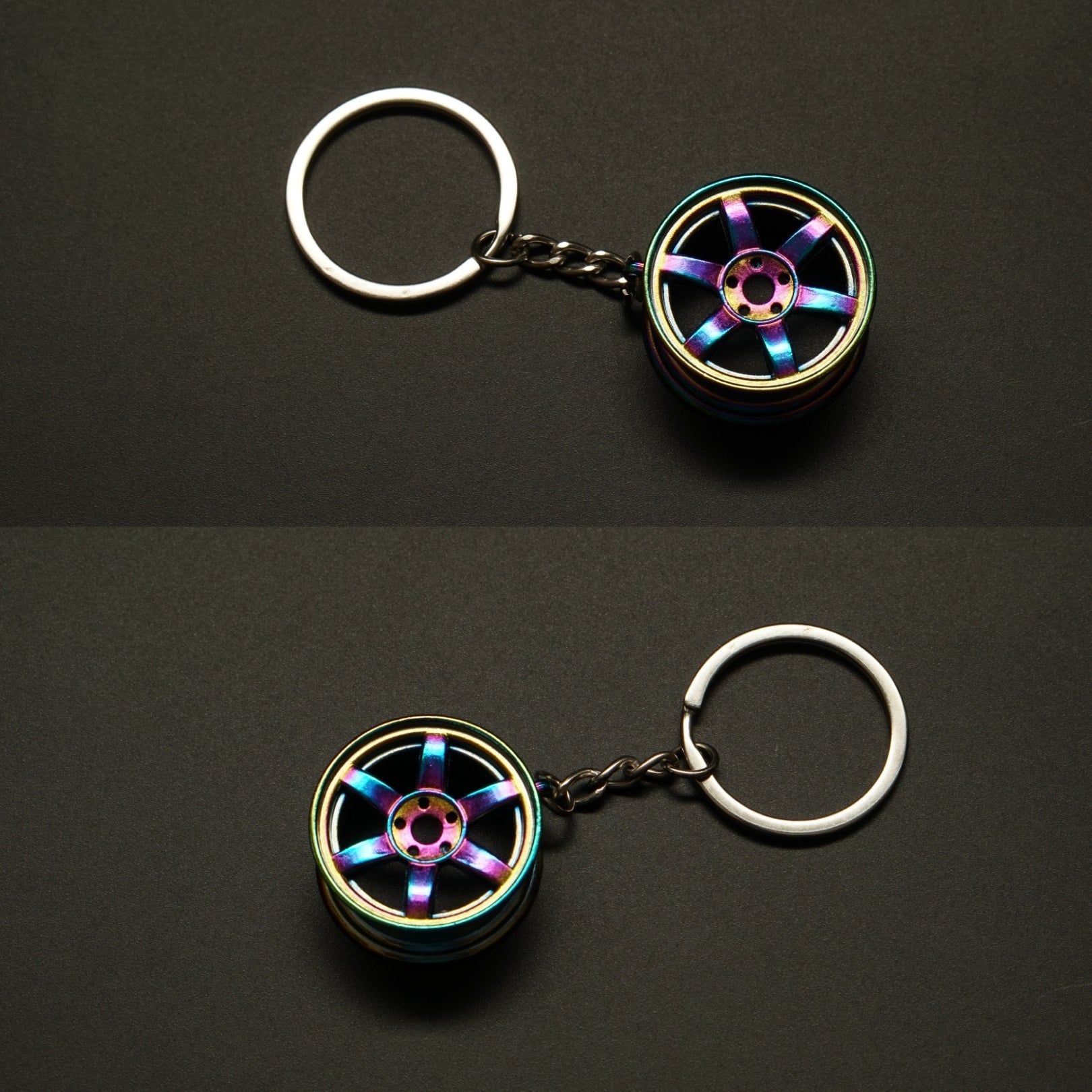 Car parts Keychain Wheel (Hypershit) -  Kunju Vandi  