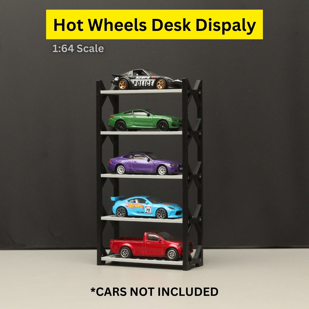 1:64 Scale Desk Display (Hotwheels Size)