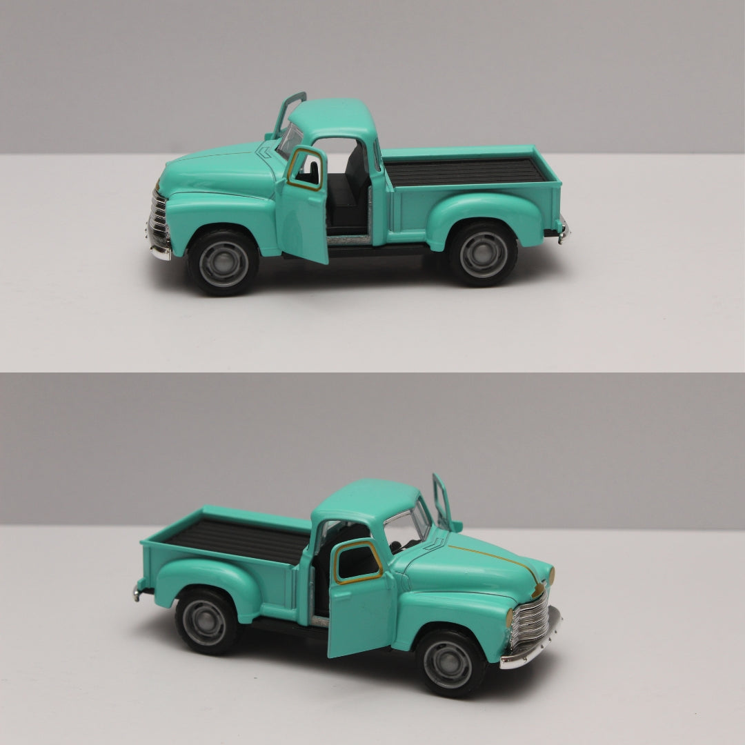 Chevy Pickup Truck Diecast Green -  Kunju Vandi  