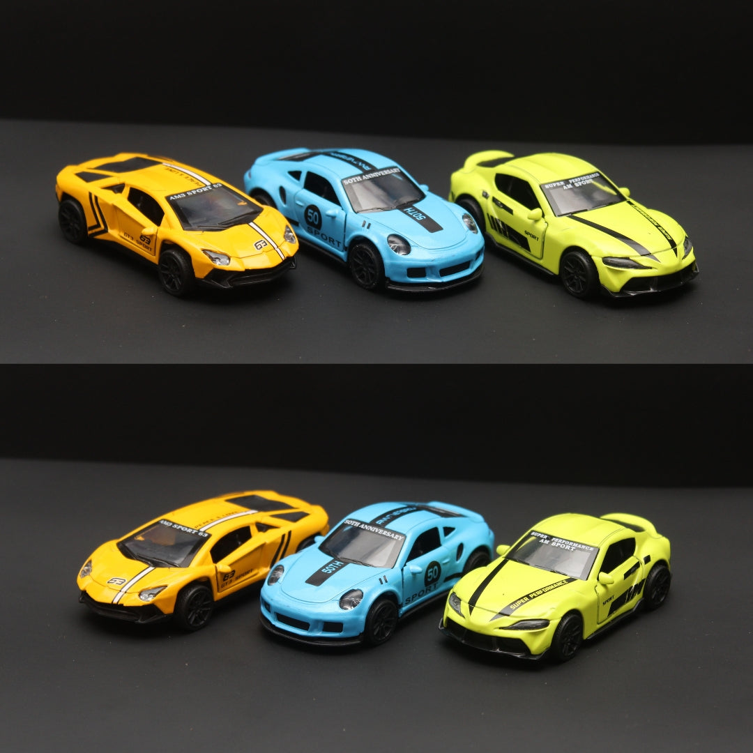 1:43 lambo , Supra , Porsche Diecast Combo