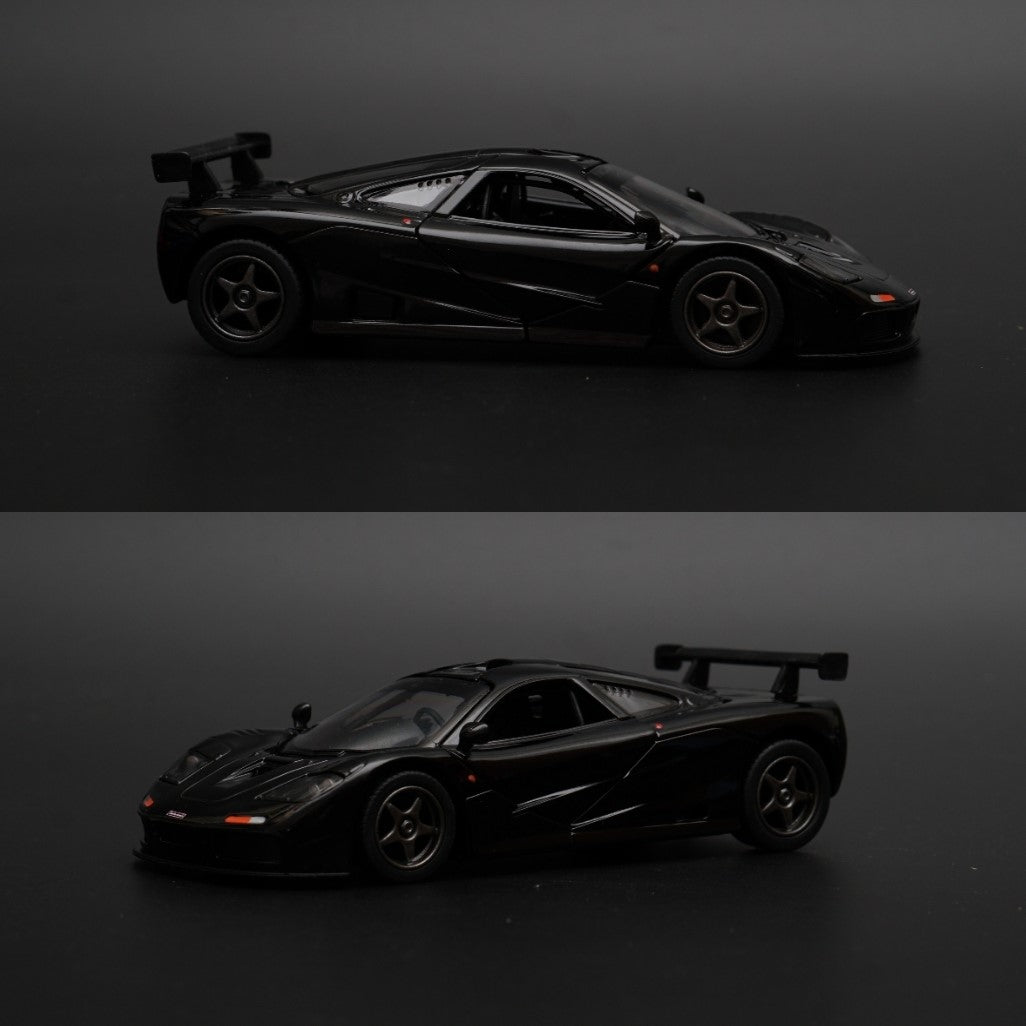 1:36 Kinsmart 1995 McLaren F1 GTR (Black) -  Kunju Vandi  
