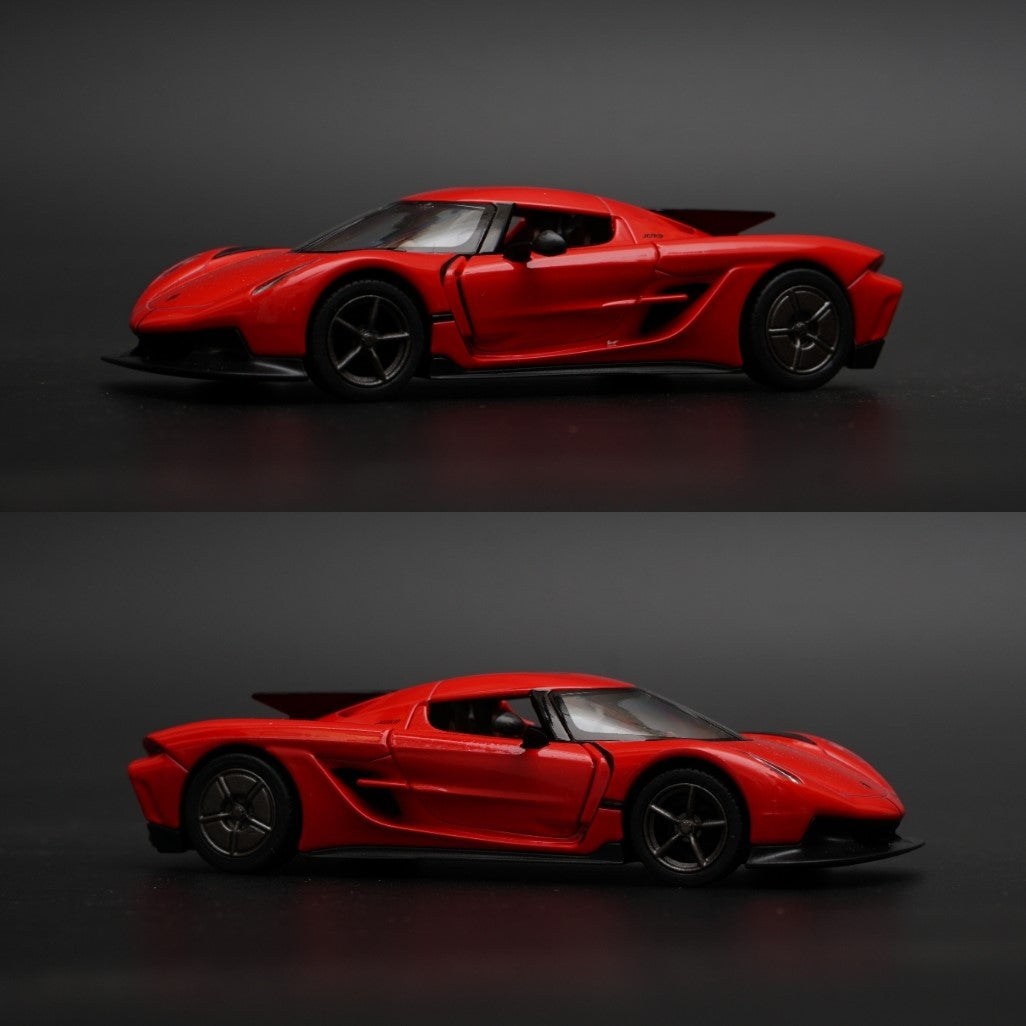 1:36 kinsmart Koenigsegg Jesko Absolut (Red) -  Kunju Vandi  