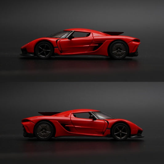 1:36 kinsmart Koenigsegg Jesko Absolut (Red)