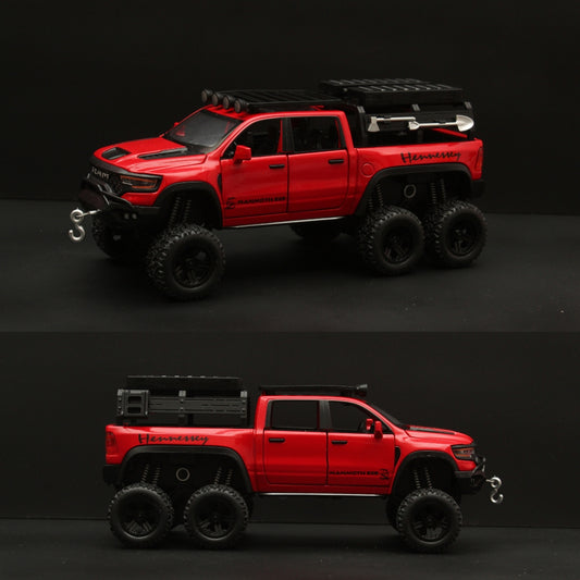 1:32 Ram 6X6 Truck Diecast Red