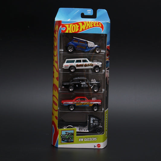 Hotwheels HW GASSERS 5 Pack , STOCK CLEARING