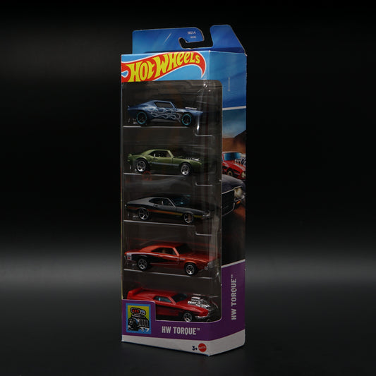 Hot Wheels 5 Car Gift Pack — HW Torque Series | Mattel Diecast ,STOCK CLEARING
