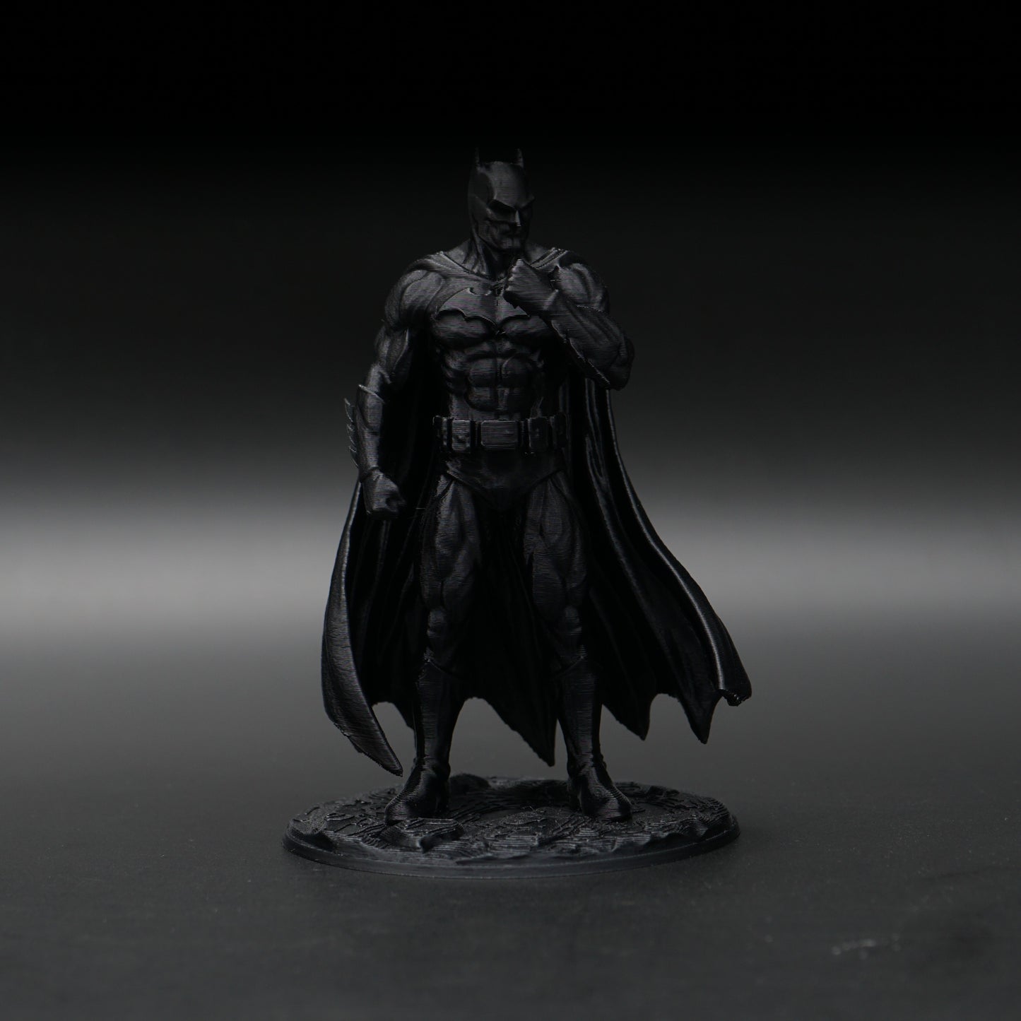 Bat Hero Collectible Statue | 13cm Detailed Sculpt | Dark Cape Design