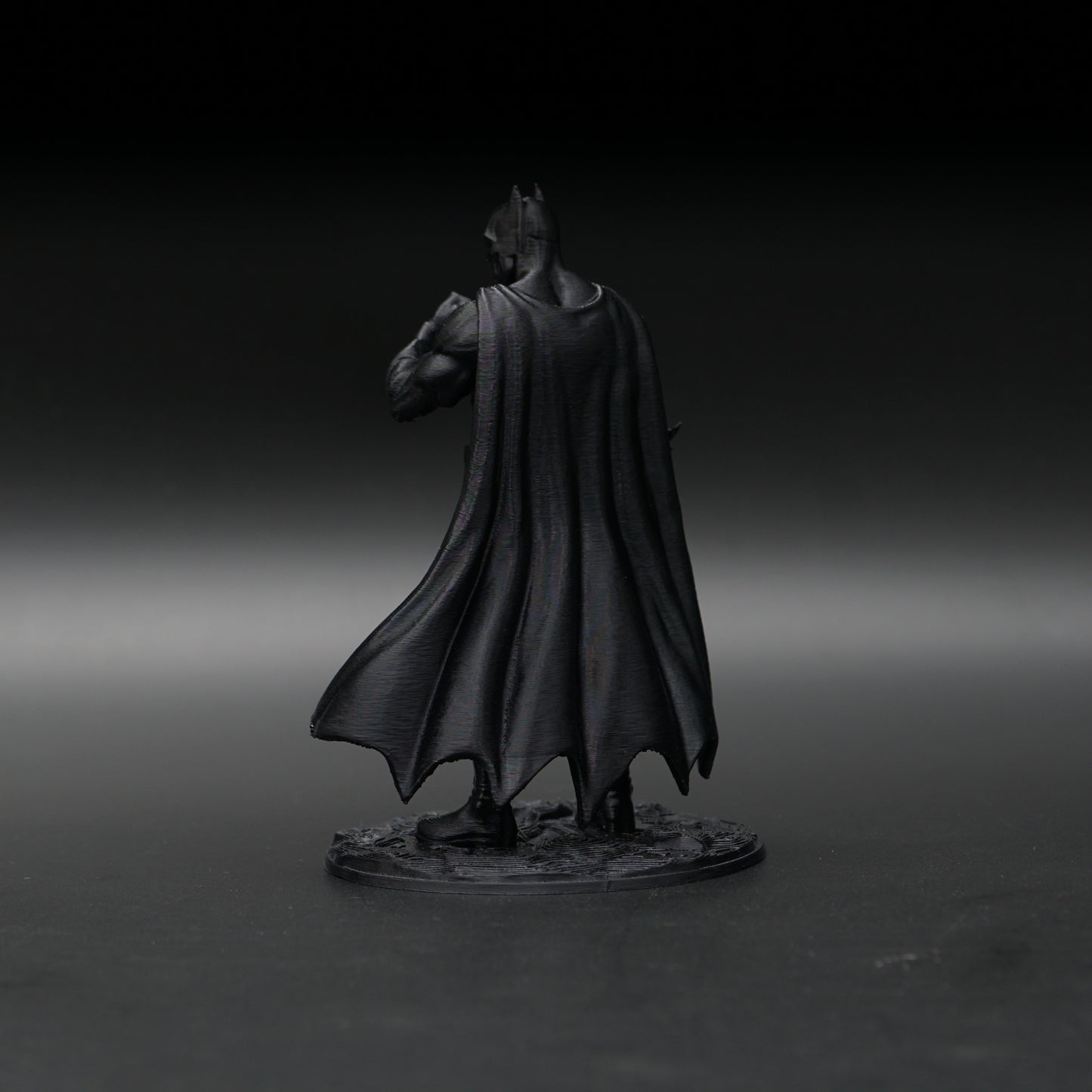 Bat Hero Collectible Statue | 13cm Detailed Sculpt | Dark Cape Design