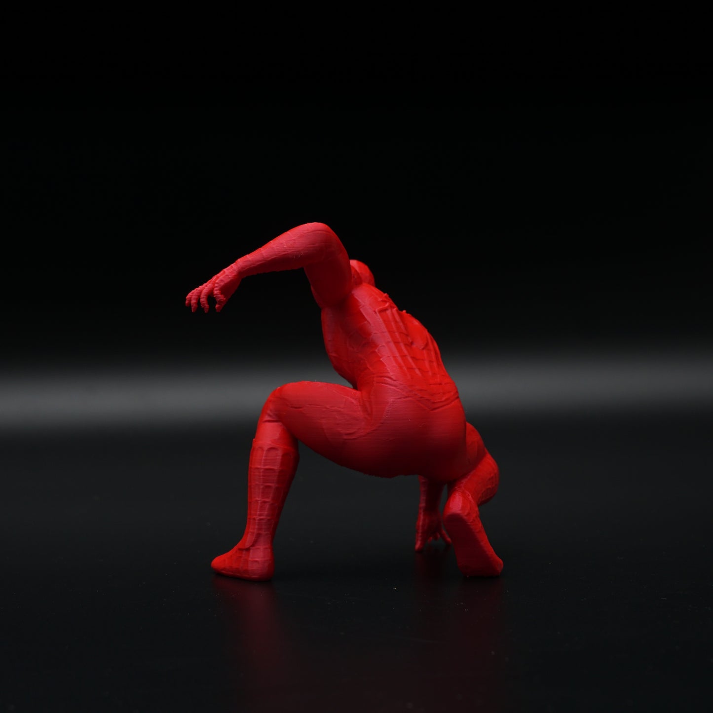 Custom Spider-Man Style Statue | Textured Suit | Action Pose Collectible