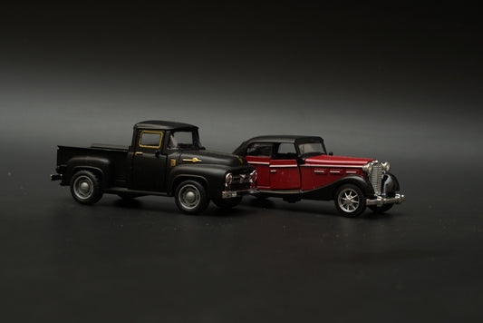Ford Pickup Truck , 1932 Horch Vintage  Diecast Combo -  Kunju Vandi  