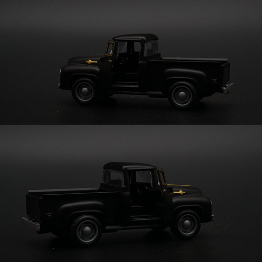 Ford Pickup Truck Diecast Black -  Kunju Vandi  