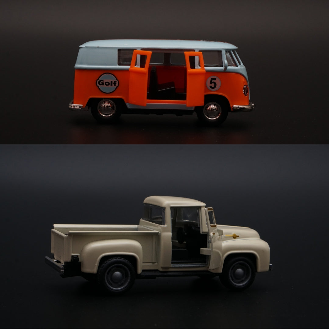 Ford Truck, Volkswagen T1 Bus Combo -  Kunju Vandi  