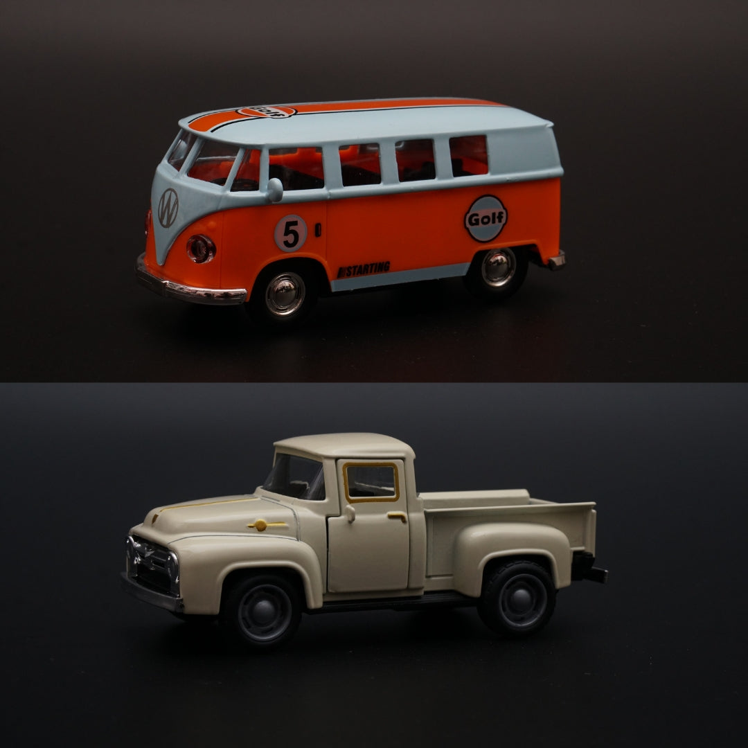 Ford Truck, Volkswagen T1 Bus Combo -  Kunju Vandi  
