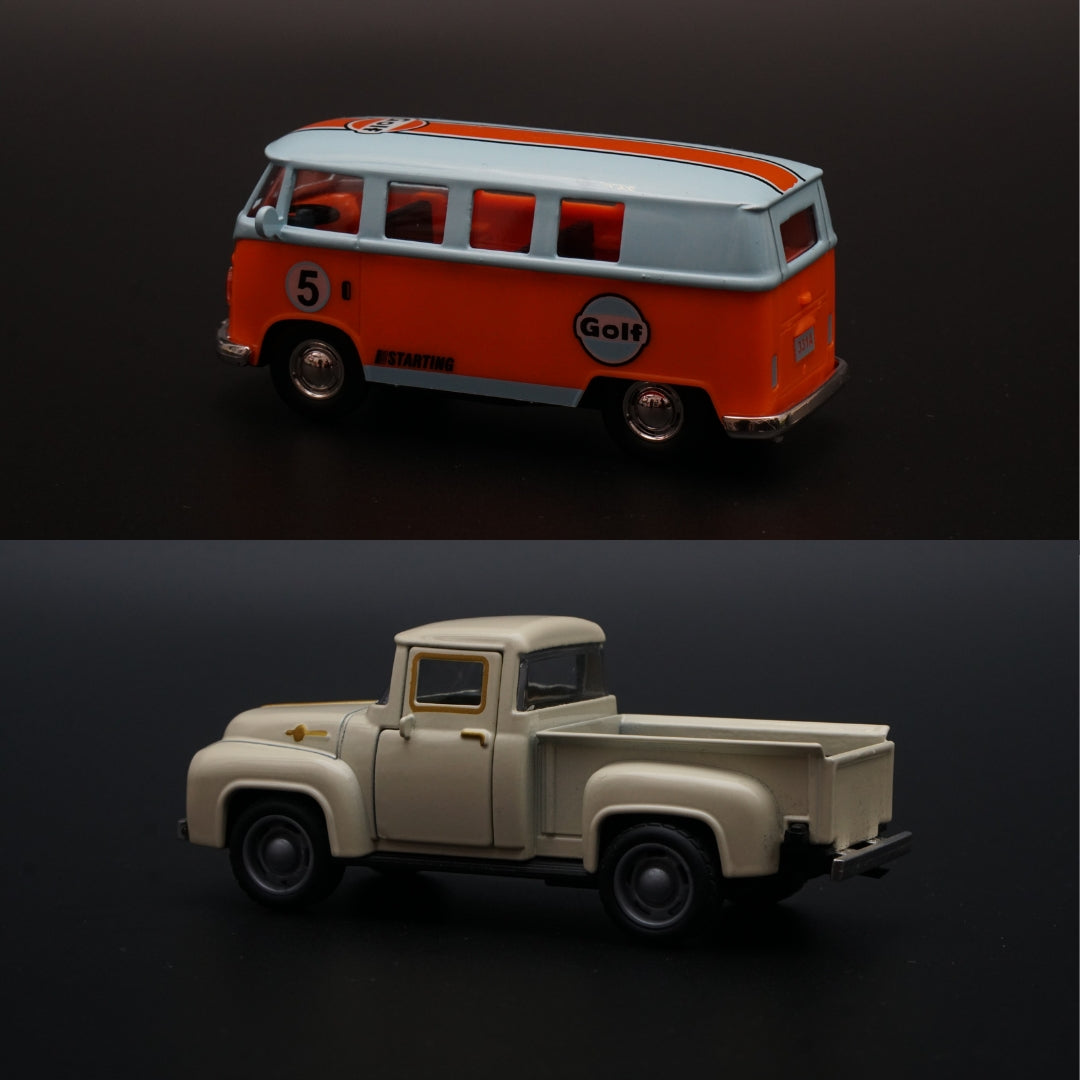 Ford Truck, Volkswagen T1 Bus Combo -  Kunju Vandi  