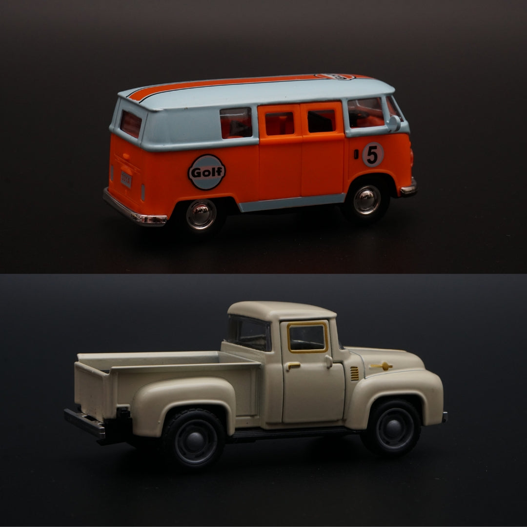 Ford Truck, Volkswagen T1 Bus Combo -  Kunju Vandi  
