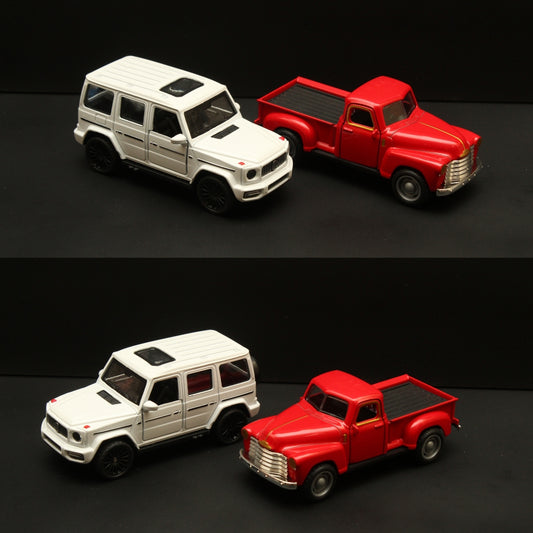 Gwagon , Chevy Diecast Combo (10-11 Cm) -  Kunju Vandi  