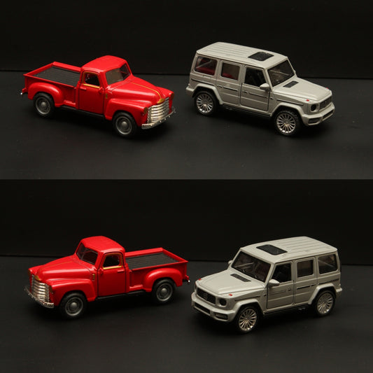 Gwagon , Chevy Diecast combo (10-11Cm) -  Kunju Vandi  