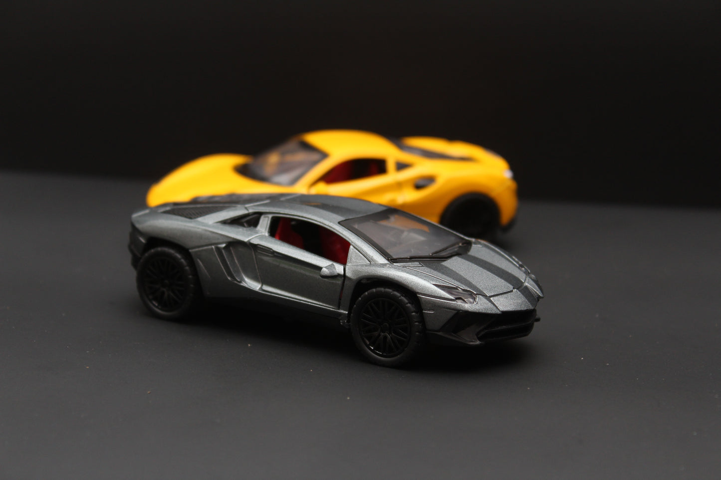 1:36 Lambo, Ferrari (With Lights) Diecast Combo