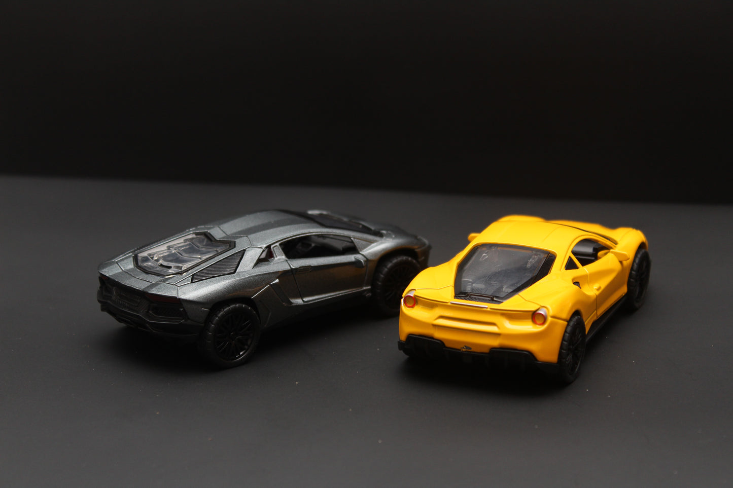 1:36 Lambo, Ferrari (With Lights) Diecast Combo