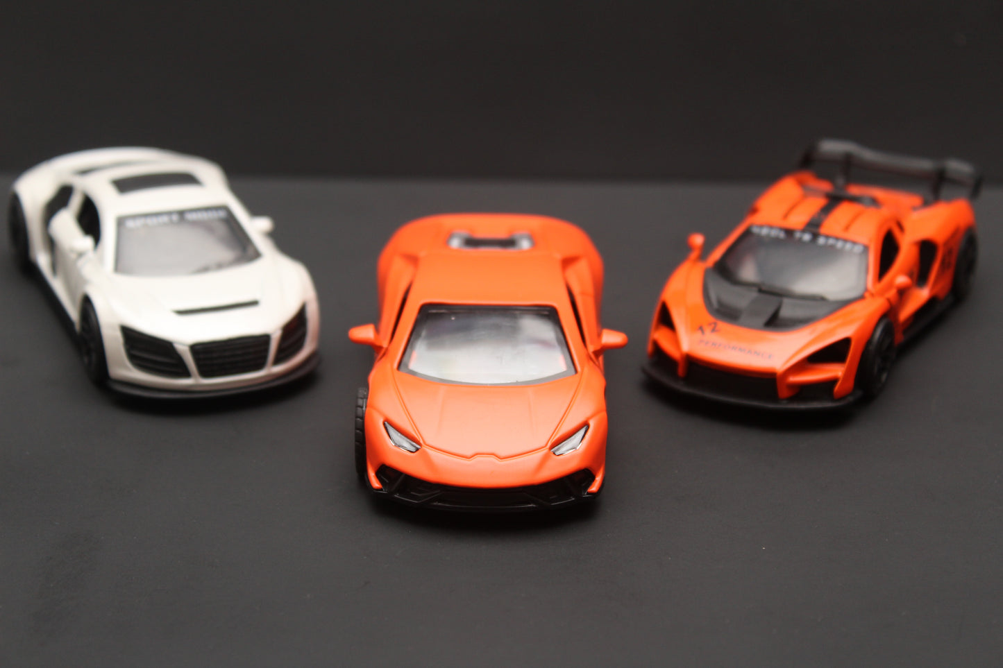 1:43 Mclaren , Lambo , Audi , Diecast Combo