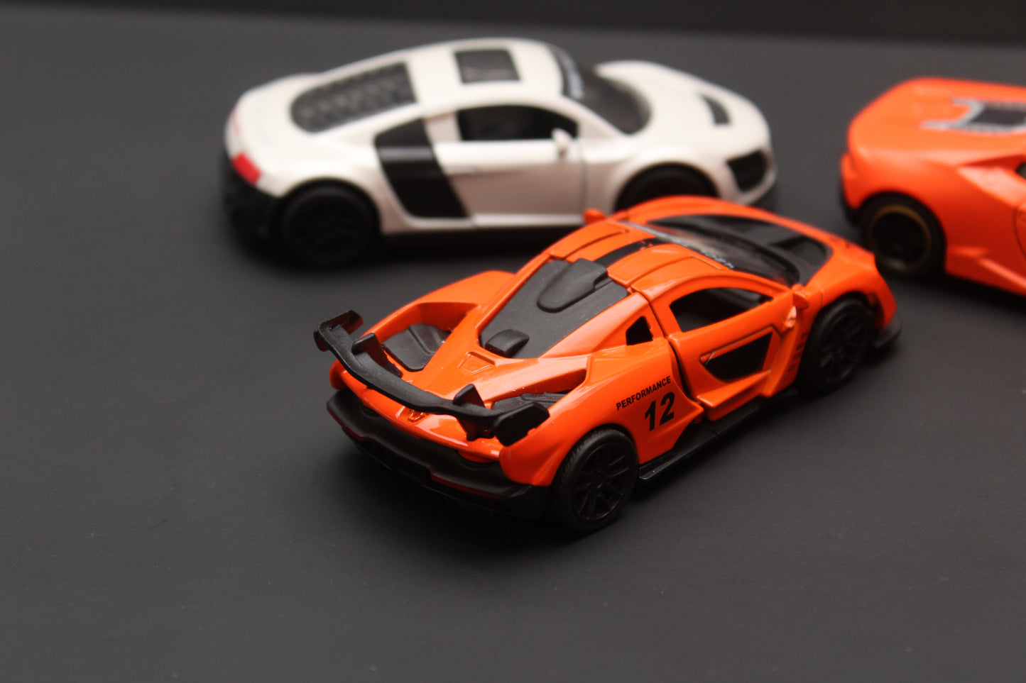 1:43 Mclaren , Lambo , Audi , Diecast Combo