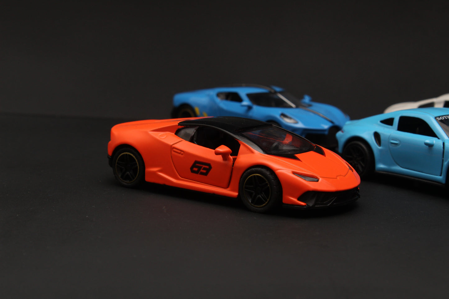 1:43 Lambo , Porsche , Audi , bugatti Combo