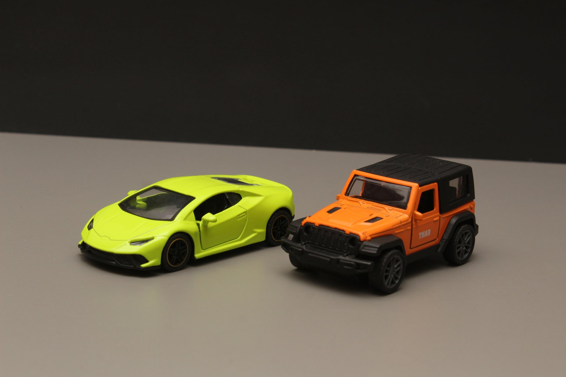 1:43 Lambo, Thar Diecast Combo -  Kunju Vandi  