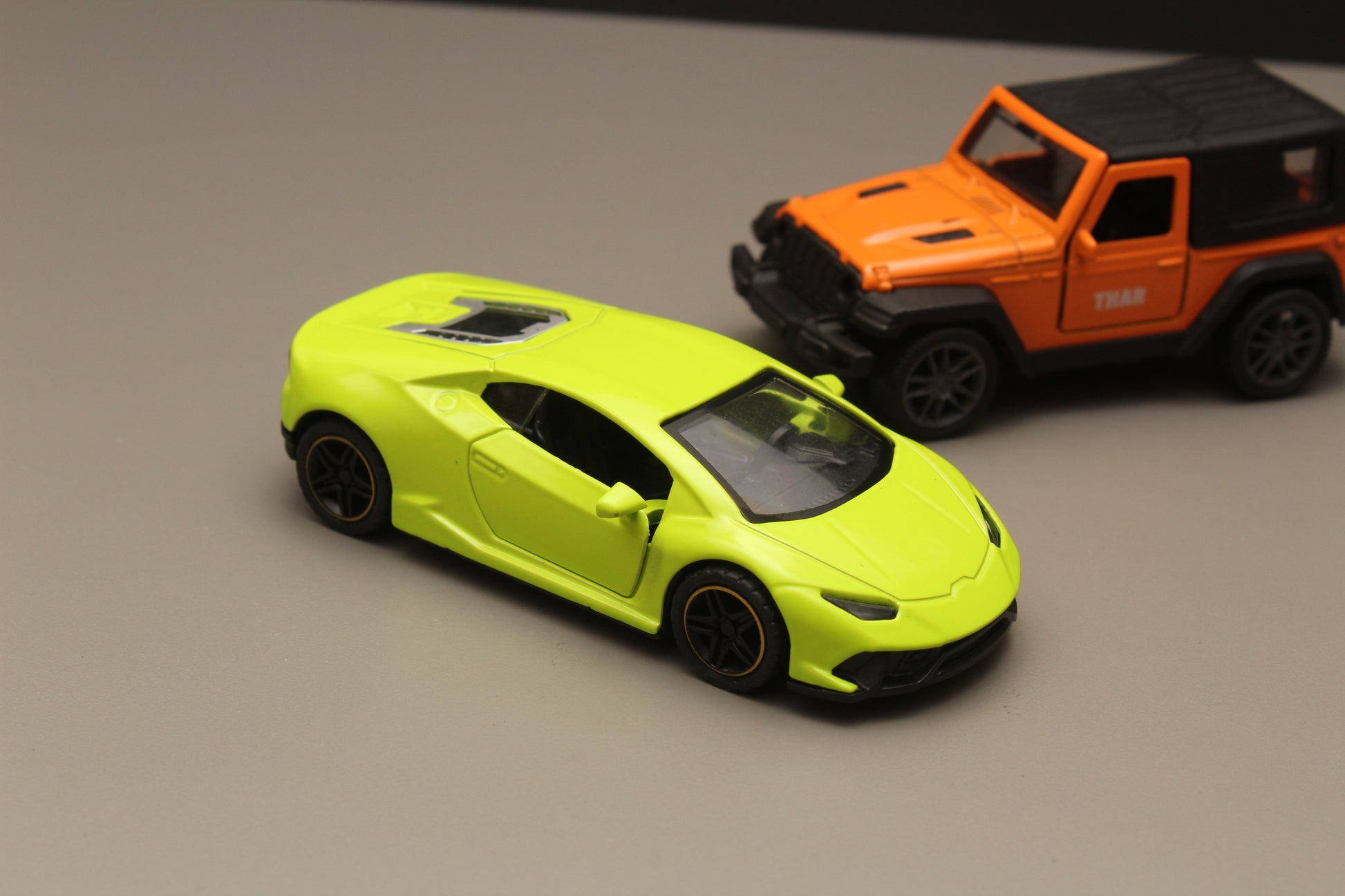 1:43 Lambo, Thar Diecast Combo -  Kunju Vandi  