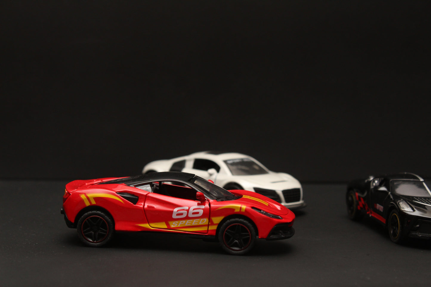 1:43 Ferrari , Bugatti , Audi Diecast Combo