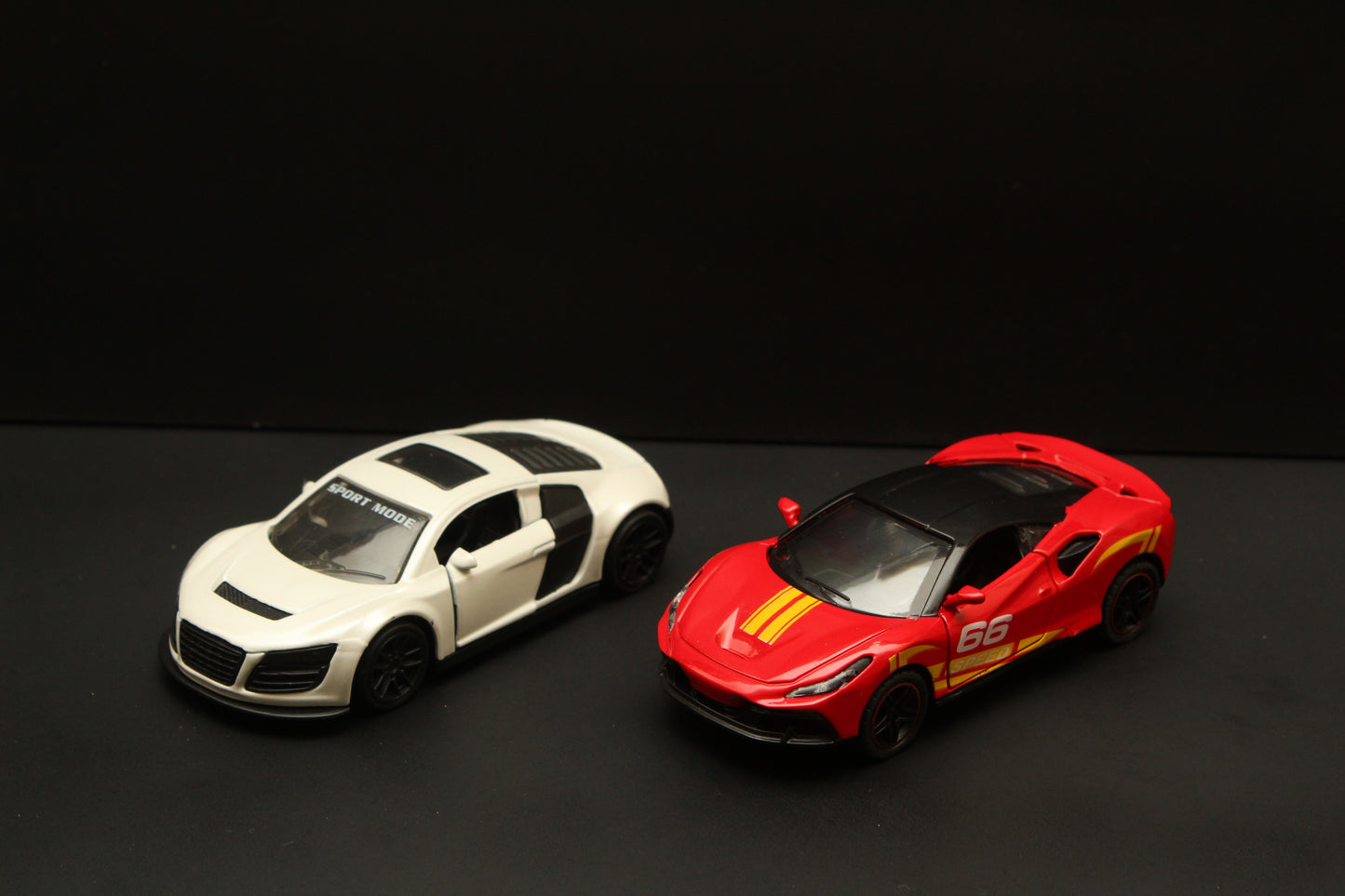 1:43 Ferrari , Audi Diecast Combo