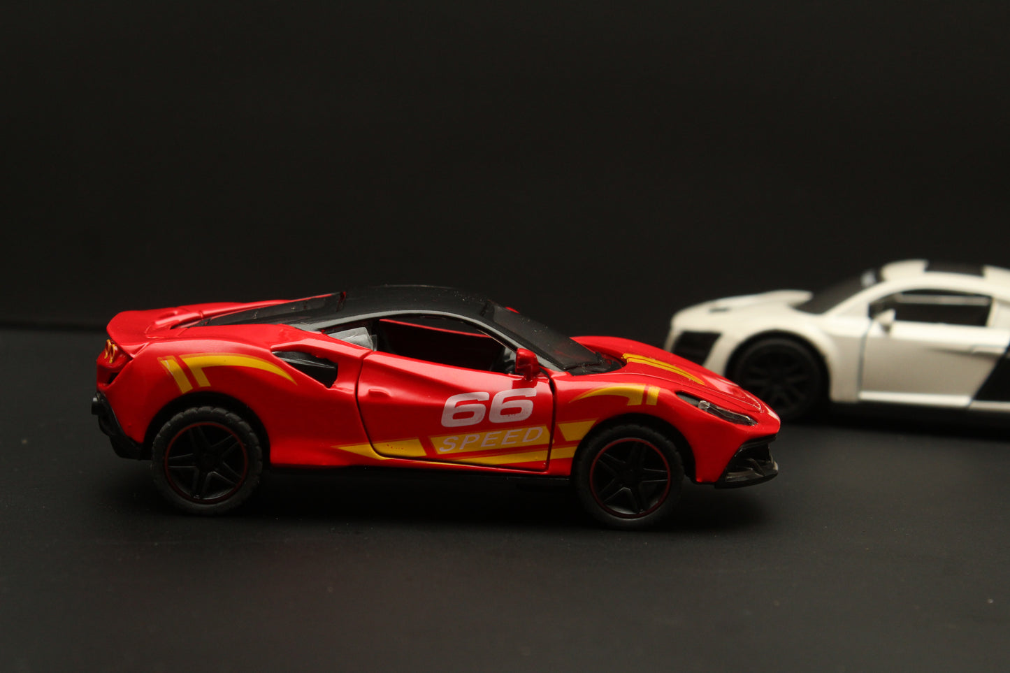 1:43 Ferrari , Audi Diecast Combo