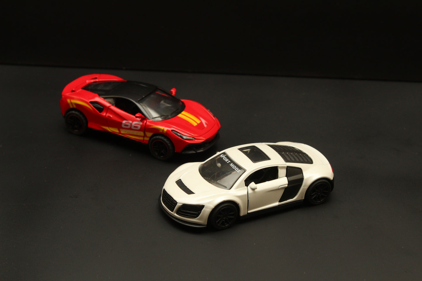 1:43 Ferrari , Audi Diecast Combo