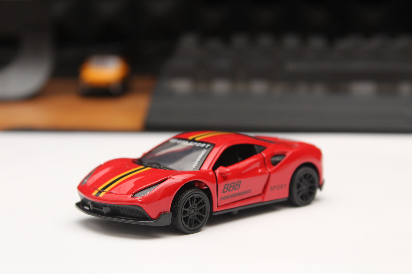 1:43 Ferrari (Strips) Diecast -  Kunju Vandi  