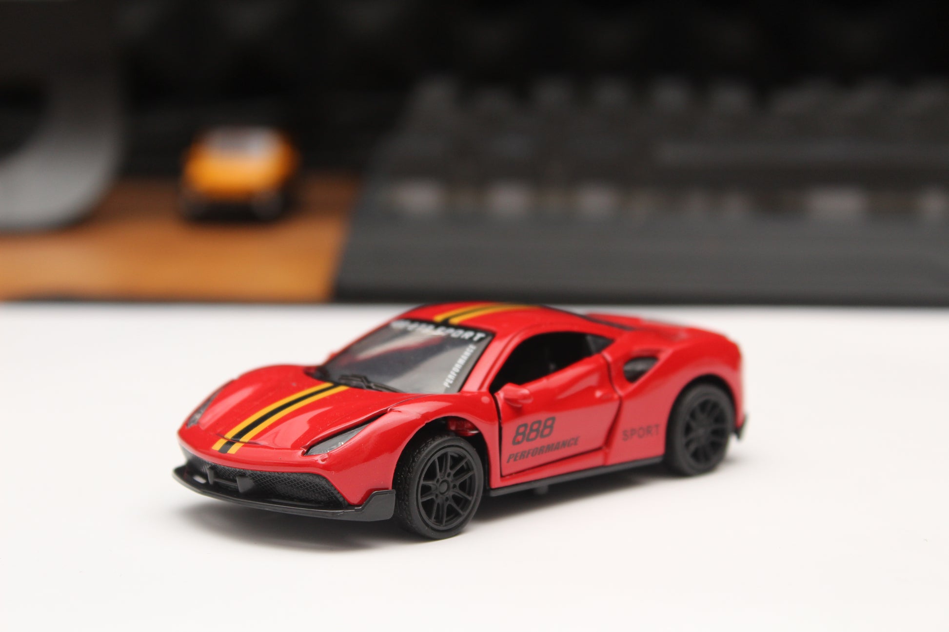 1:43 Ferrari (Strips) Diecast -  Kunju Vandi  
