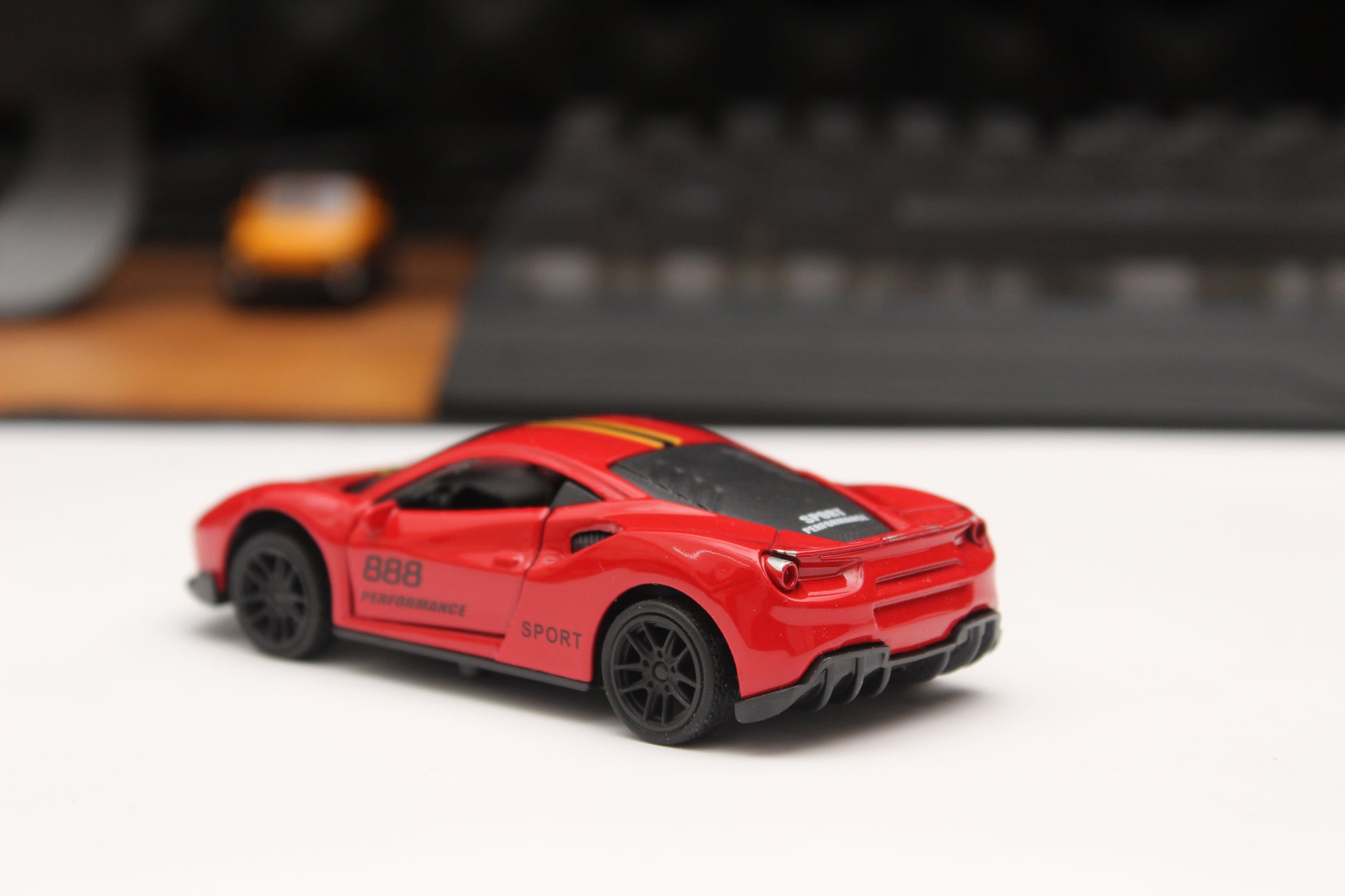 1:43 Ferrari (Strips) Diecast -  Kunju Vandi  