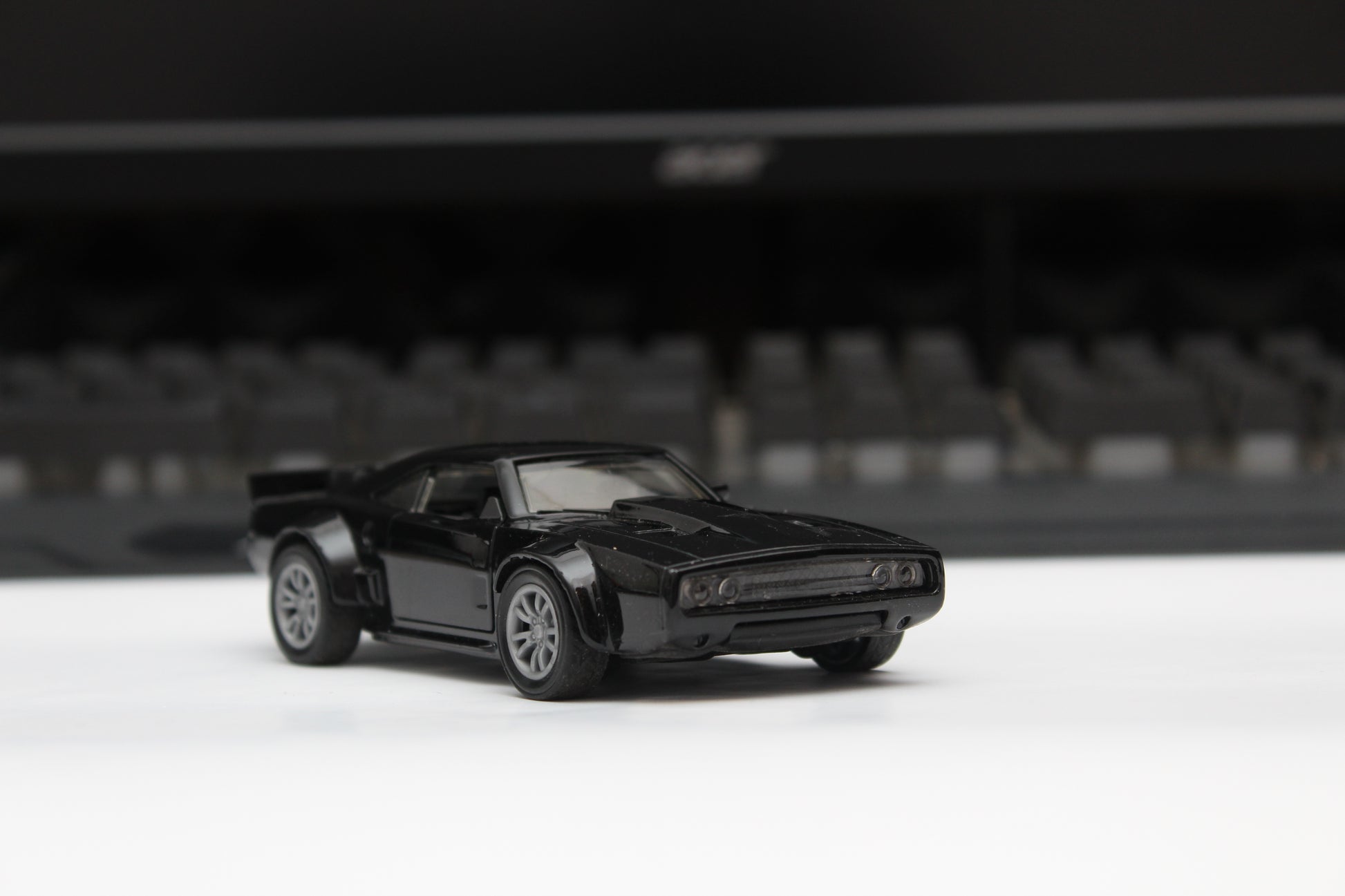 1:36 dodge Diecast Black -  Kunju Vandi  